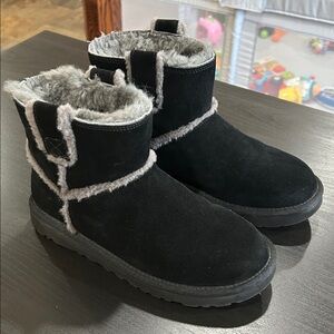 UGG Black and Gray Boots